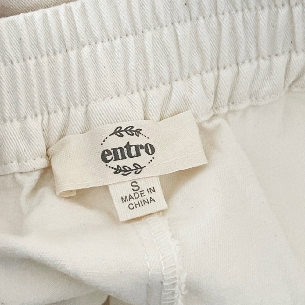 VICI Rhode Island High Waisted Jogger Pants Cream Small S - Picture 2 of 8